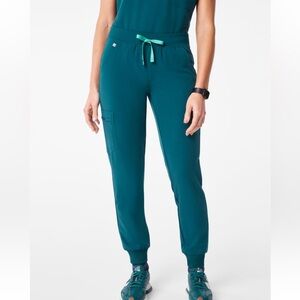 Figs - Pacific Blue Zamora Jogger Scrub Pants XS regular